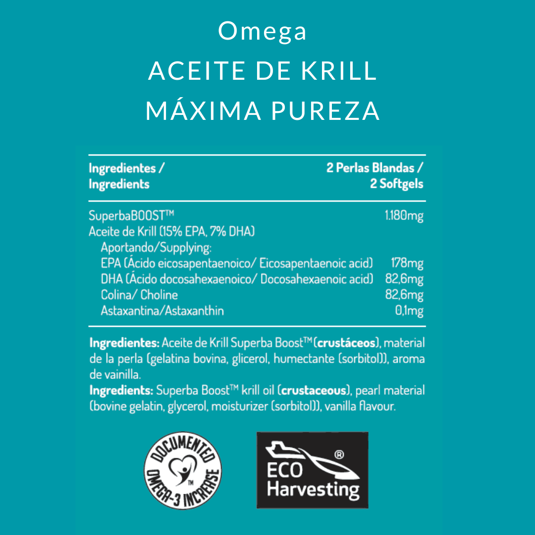 Omega 910 - Krill oil from crystalline Antarctic waters.