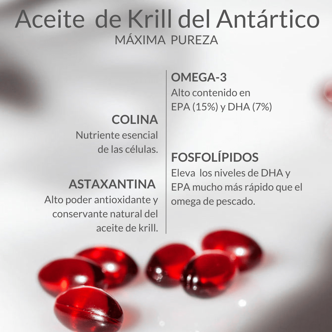 Omega 910 - Krill oil from crystalline Antarctic waters.